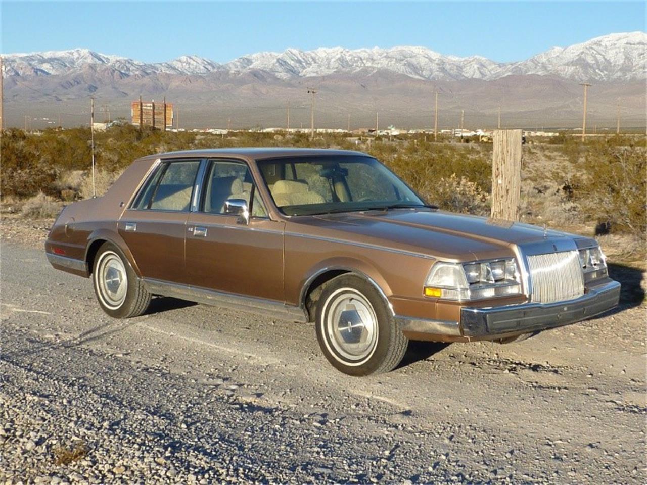 Lincoln continental 1986