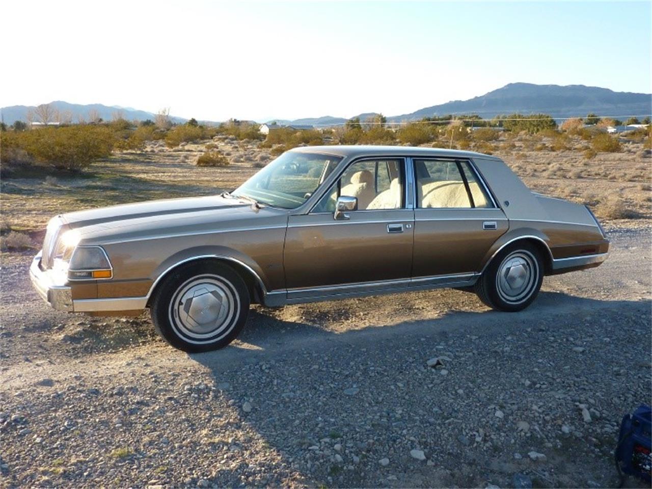 Lincoln continental 1986