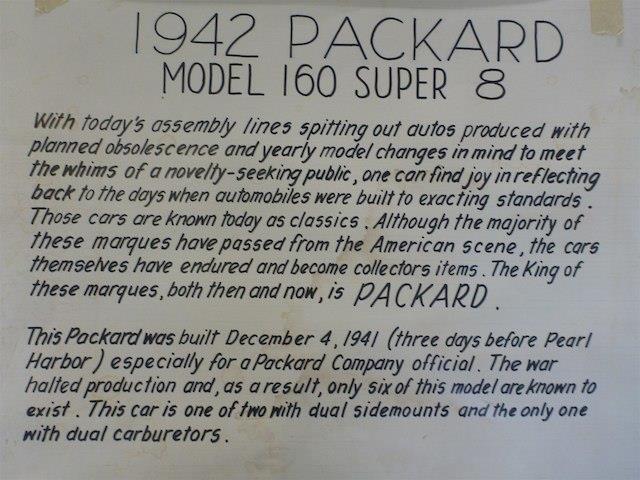 1942 Packard 160 For Sale 