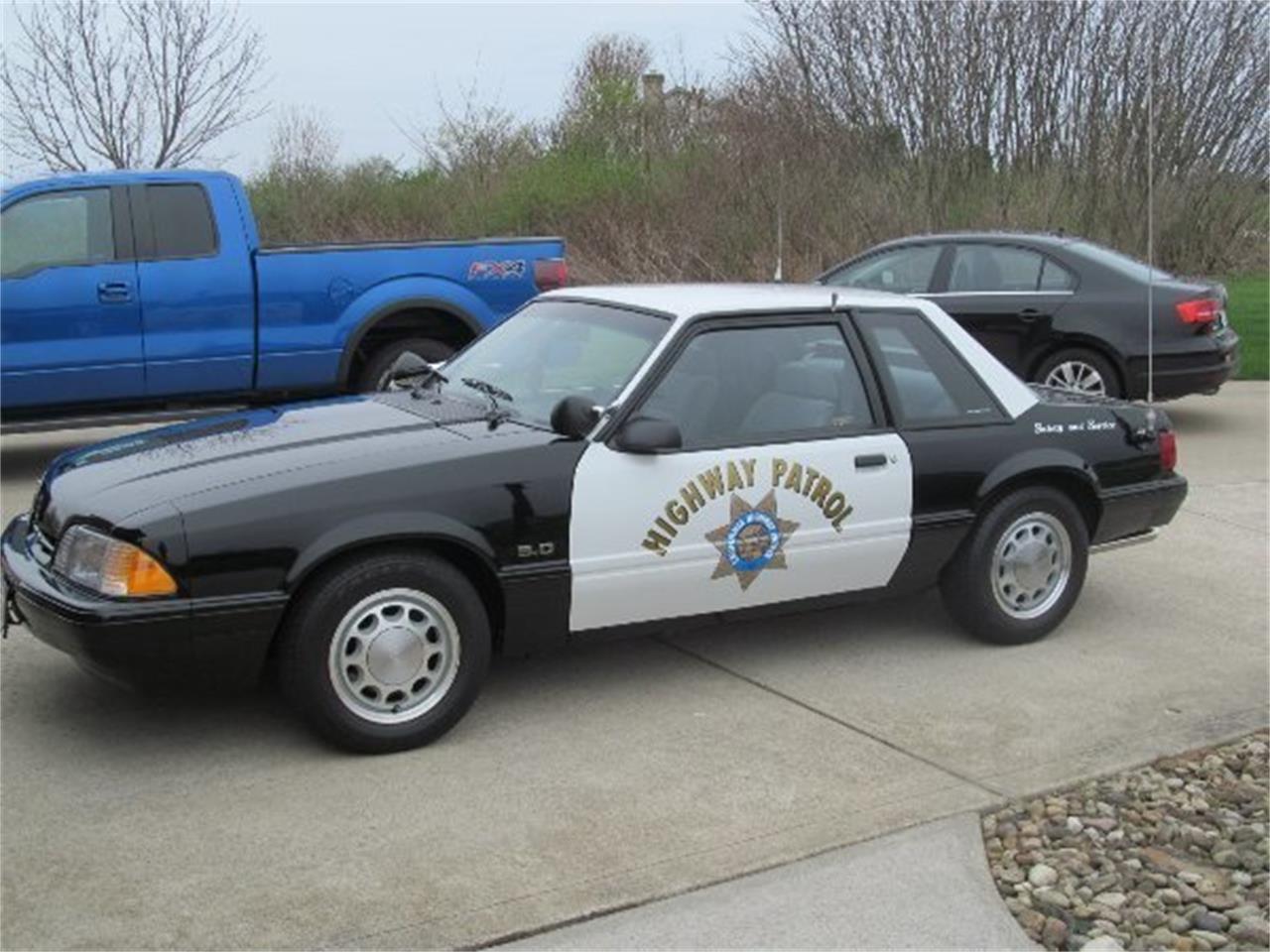 1993 Ford Mustang 5.0 SSP California Highway Patrol Car for Sale 