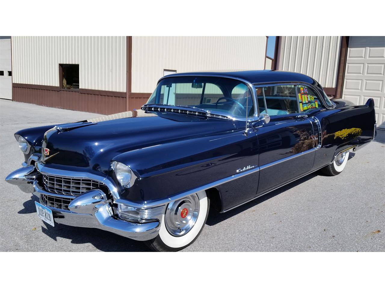 Original Dark Blue 1955 Cadillac Coupe DeVille for sale located in Polk Cit...