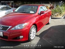 2010 Lexus IS250 (CC-912425) for sale in Palm Springs, California