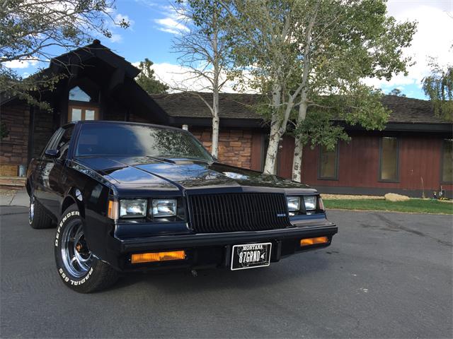 1987 Buick Grand National (CC-914997) for sale in Billings , Montana