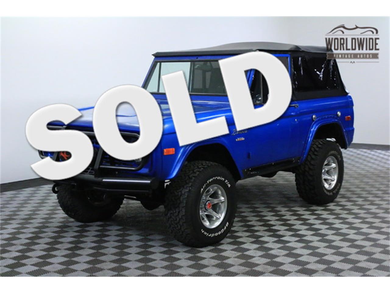 1971 Ford Bronco For Sale | ClassicCars.com | CC-915634