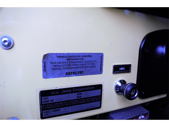 1976 Jeep CJ7 (CC-916465) for sale in Willamina, Oregon