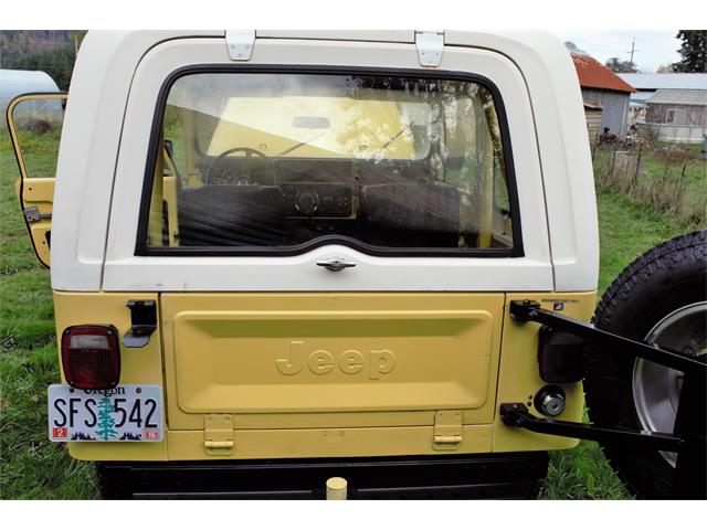 1976 Jeep CJ7 (CC-916465) for sale in Willamina, Oregon