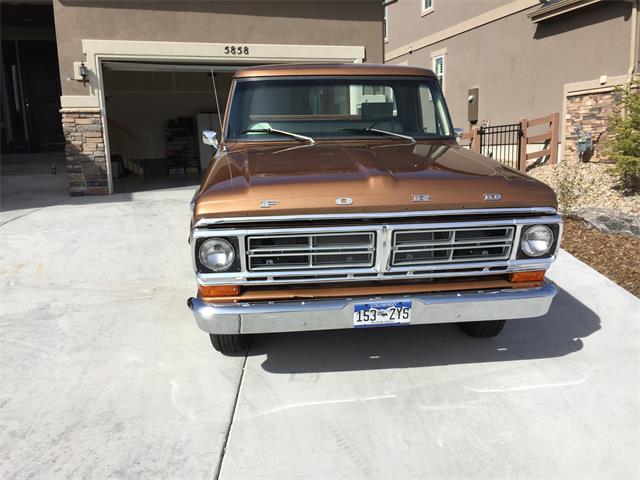 1972 Ford F100 (CC-910811) for sale in Colorado Springs, Colorado