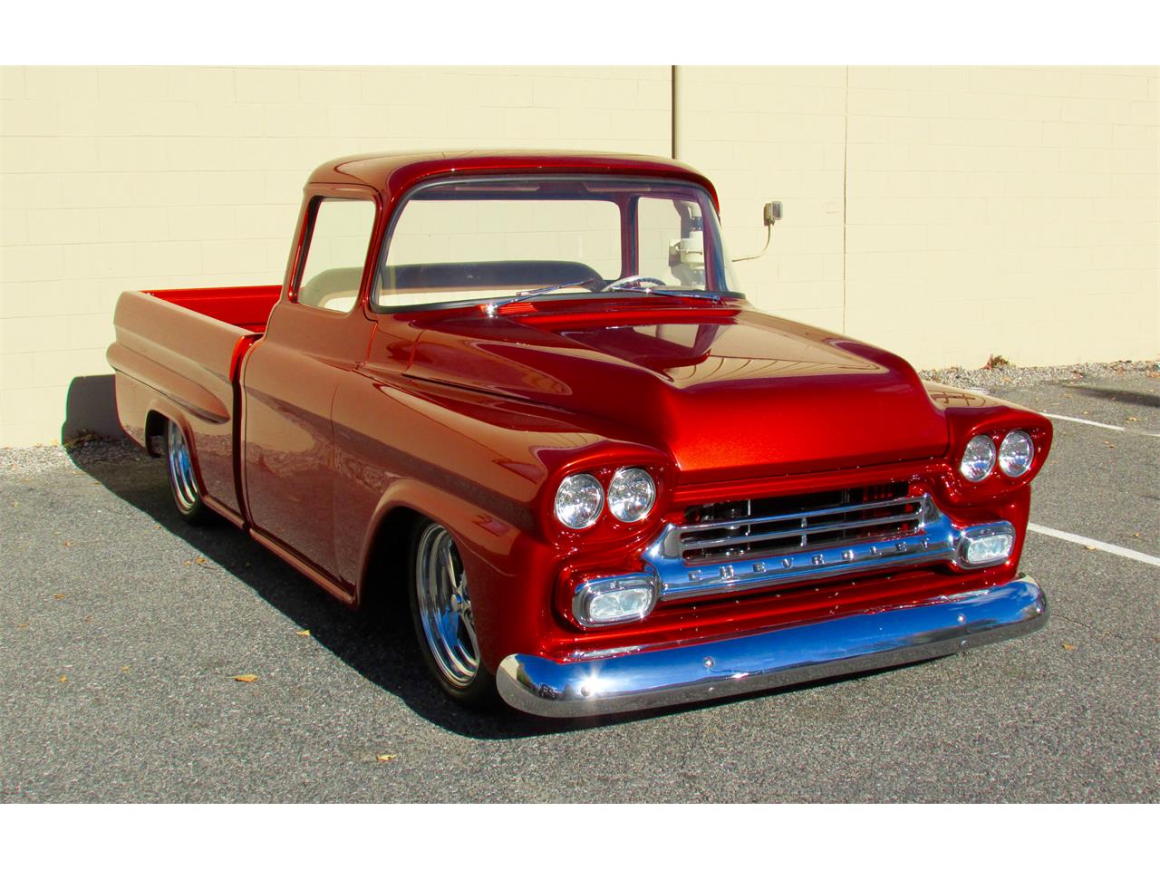 1959 Chevrolet Fleetside Custom Pickup Truck For Sale Cc 919939