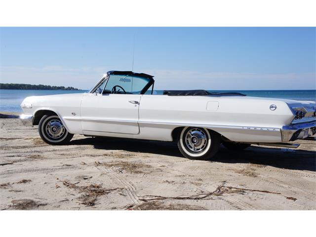 1963 Chevrolet Impala Ragtop (CC-910994) for sale in Forest, Ontario