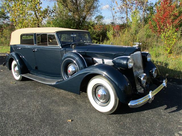 1937 Packard  Fifteenth Series Model 1502 Convertible Sedan (CC-921247) for sale in Bedford Heights, Ohio