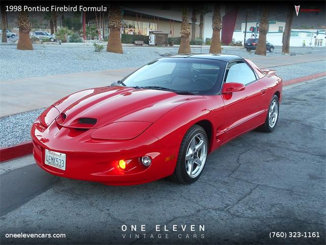1998 Pontiac Firebird Formula (CC-922296) for sale in Palm Springs, California