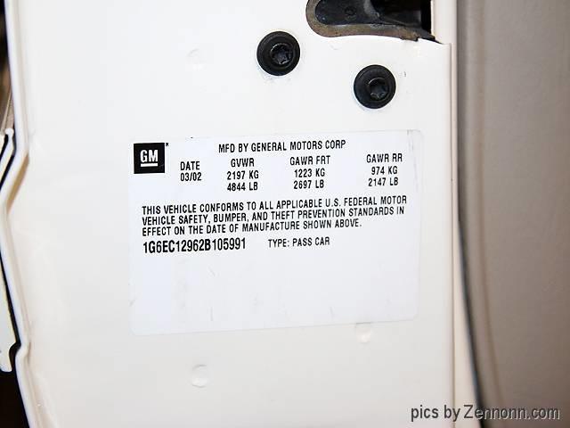 2002 Cadillac Eldorado (CC-923416) for sale in Addison, Illinois
