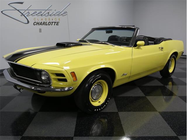 1970 Ford Mustang Q Code Cobra Jet Convertible (CC-925016) for sale in Concord, North Carolina
