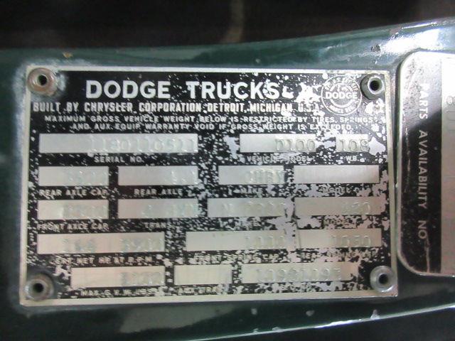 1960 Dodge D100 (CC-926065) for sale in Sioux Falls, South Dakota