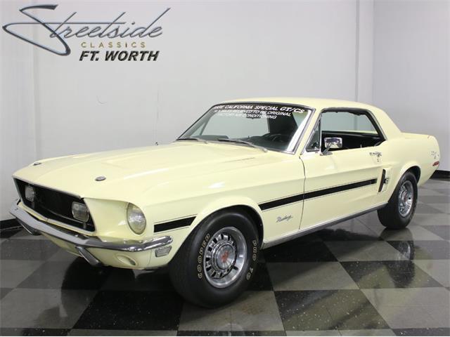 1968 Ford Mustang GT California Special (CC-926091) for sale in Ft Worth, Texas