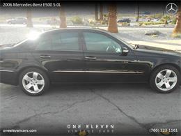2006 Mercedes Benz E500 5.0L (CC-928269) for sale in Palm Springs, California