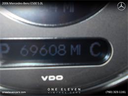 2006 Mercedes Benz E500 5.0L (CC-928269) for sale in Palm Springs, California