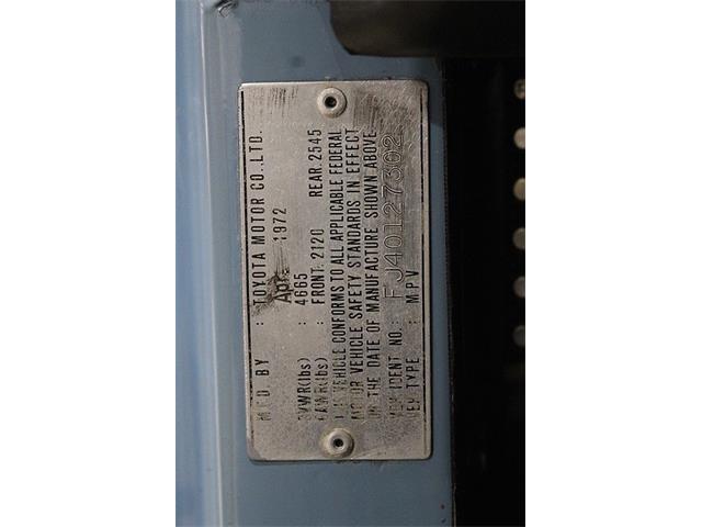 1972 Toyota Land Cruiser FJ (CC-928272) for sale in Kentwood, Michigan