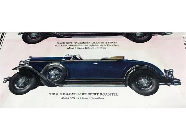 1931 Buick Series 90 Roadster (CC-931450) for sale in West Chester, Pennsylvania