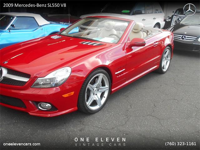 2009 Mercedes Benz SL550 V8 (CC-932919) for sale in Palm Springs, California