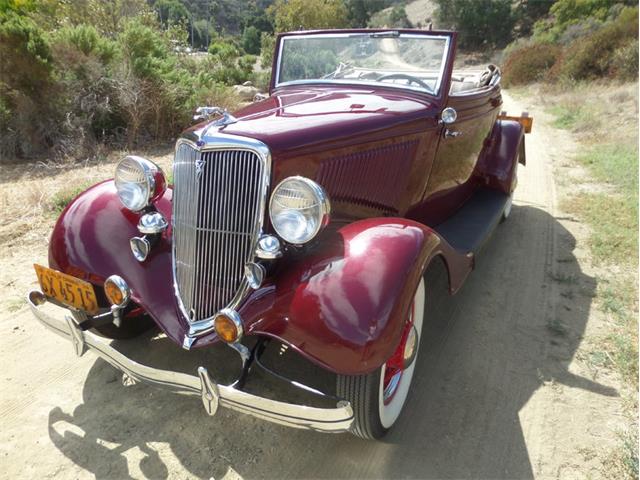 1934 Ford Cabriolet Flathead V8 (CC-939063) for sale in Laguna Beach, California