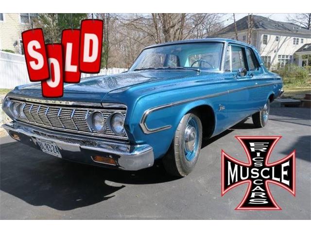 1964 Plymouth Belvedere (CC-939891) for sale in Clarksburg, Maryland