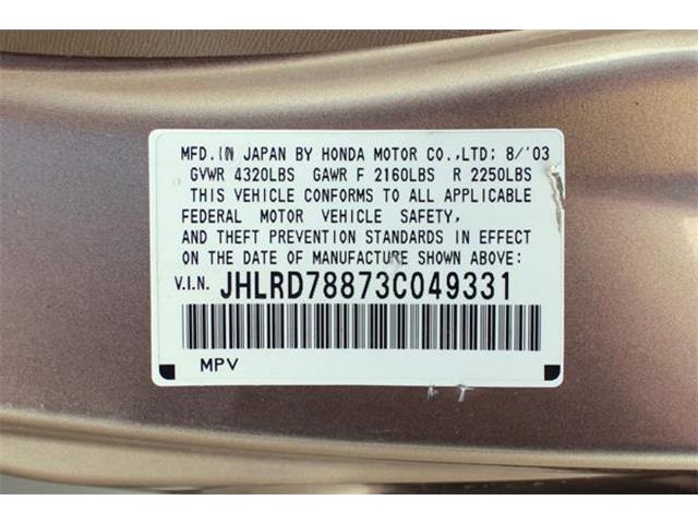 2003 Honda CRV (CC-942024) for sale in Palm Springs, California