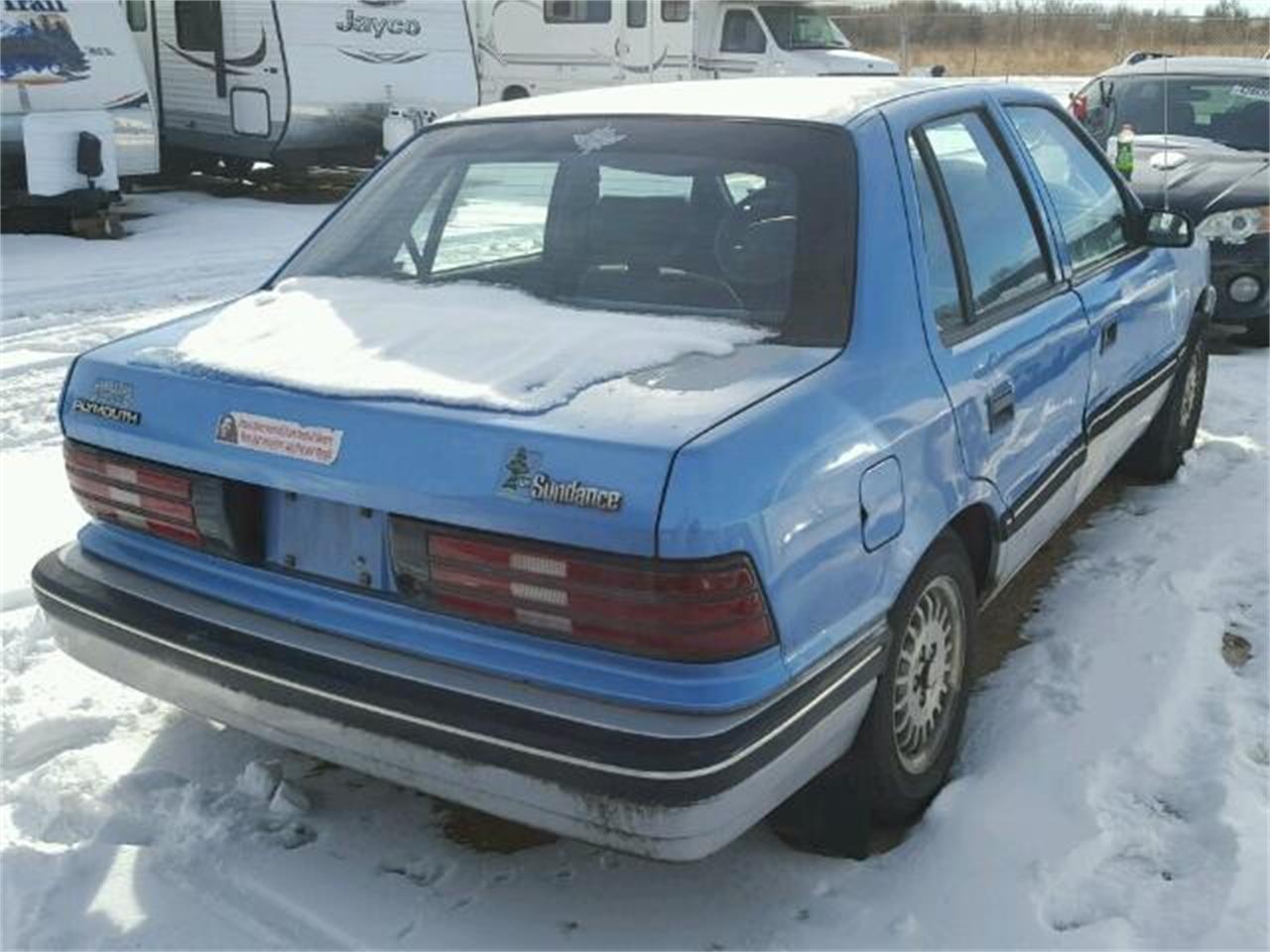 1991 Plymouth SUNDANCE for Sale CC942439
