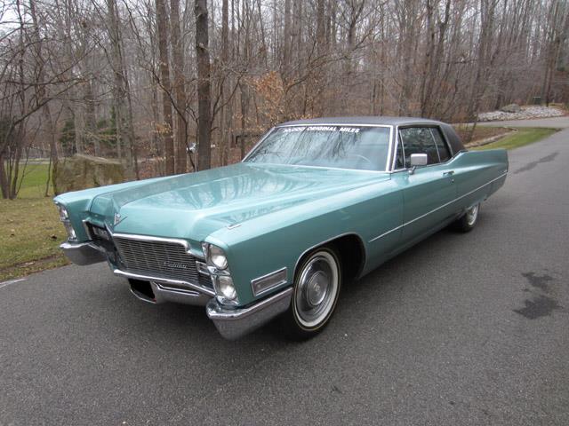 1968 Cadillac Coupe DeVille (CC-942900) for sale in Atlantic City, New Jersey