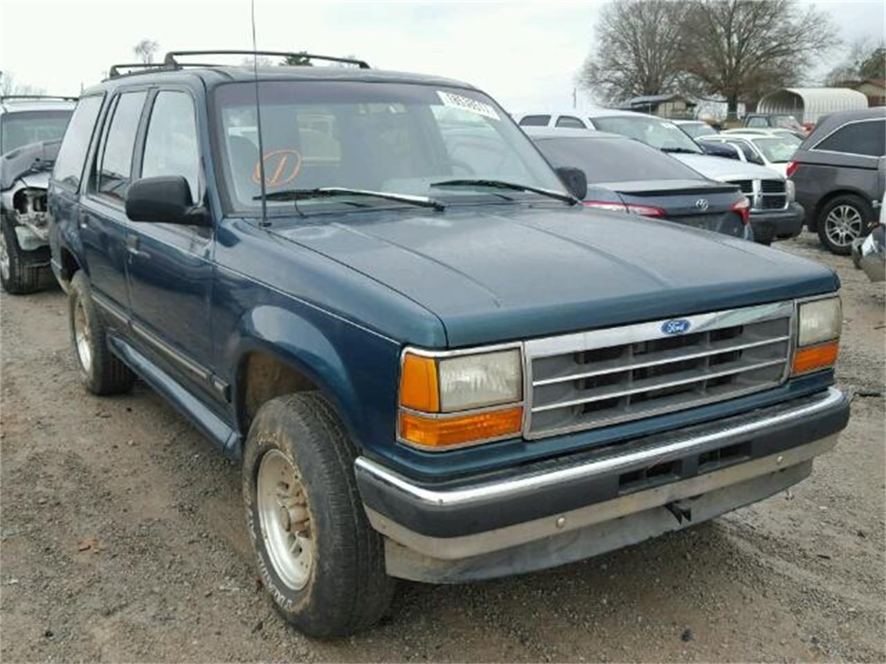 1993 Ford Explorer White