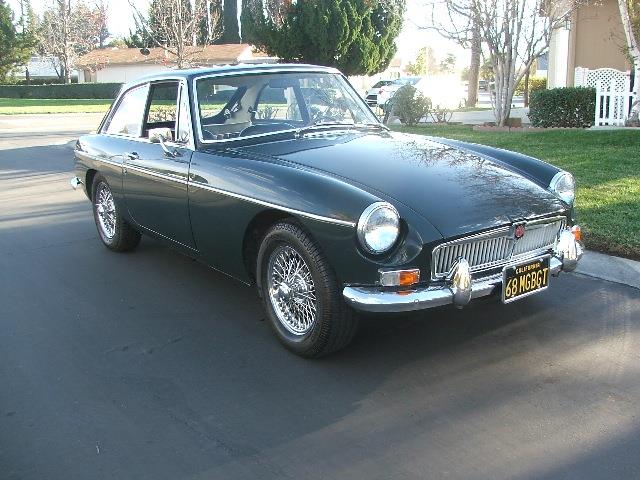 1968 MG B GT (CC-944234) for sale in Palm Springs, California