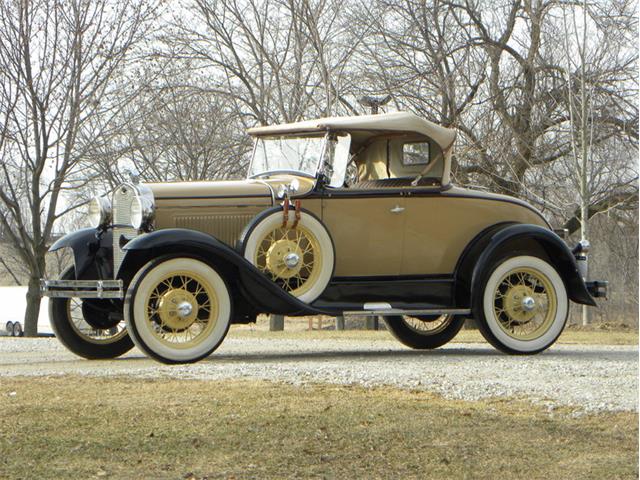 1931 Ford Model A Rumble Seat Deluxe Roadster (CC-948770) for sale in Volo, Illinois