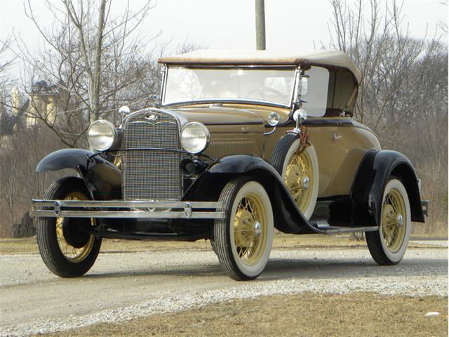 1931 Ford Model A Rumble Seat Deluxe Roadster (CC-948770) for sale in Volo, Illinois