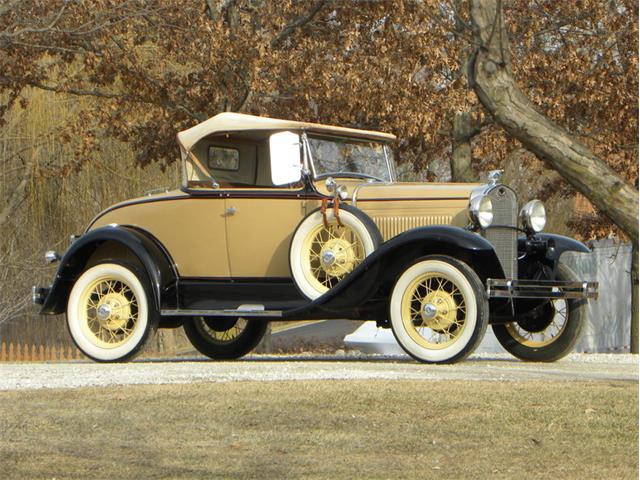 1931 Ford Model A Rumble Seat Deluxe Roadster (CC-948770) for sale in Volo, Illinois