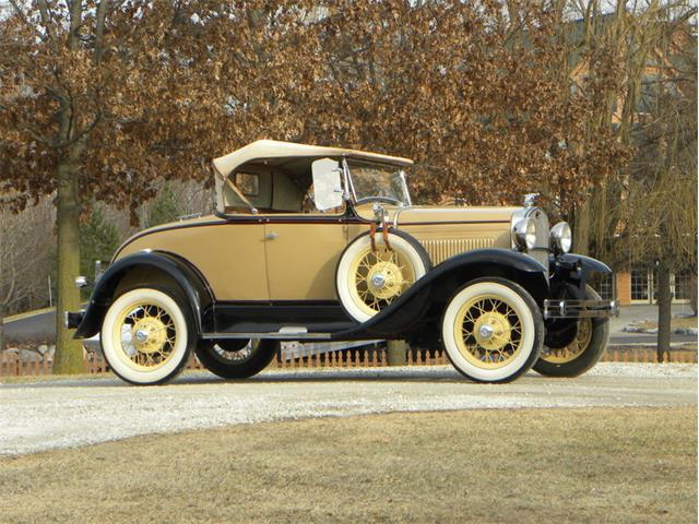 1931 Ford Model A Rumble Seat Deluxe Roadster (CC-948770) for sale in Volo, Illinois