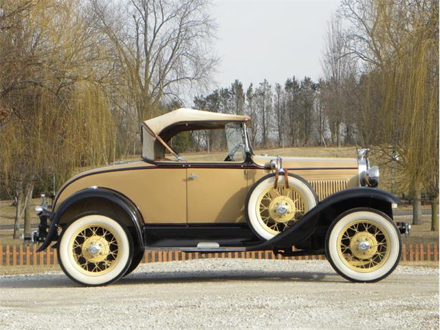 1931 Ford Model A Rumble Seat Deluxe Roadster (CC-948770) for sale in Volo, Illinois