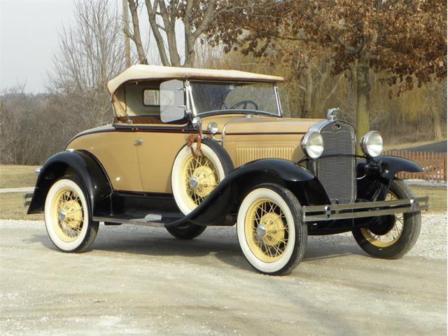 1931 Ford Model A Rumble Seat Deluxe Roadster (CC-948770) for sale in Volo, Illinois