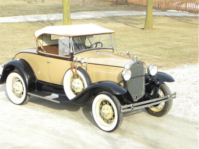 1931 Ford Model A Rumble Seat Deluxe Roadster (CC-948770) for sale in Volo, Illinois