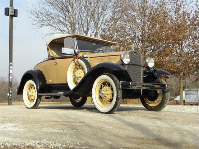 1931 Ford Model A Rumble Seat Deluxe Roadster (CC-948770) for sale in Volo, Illinois