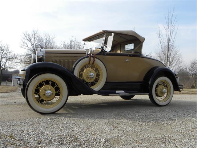 1931 Ford Model A Rumble Seat Deluxe Roadster (CC-948770) for sale in Volo, Illinois