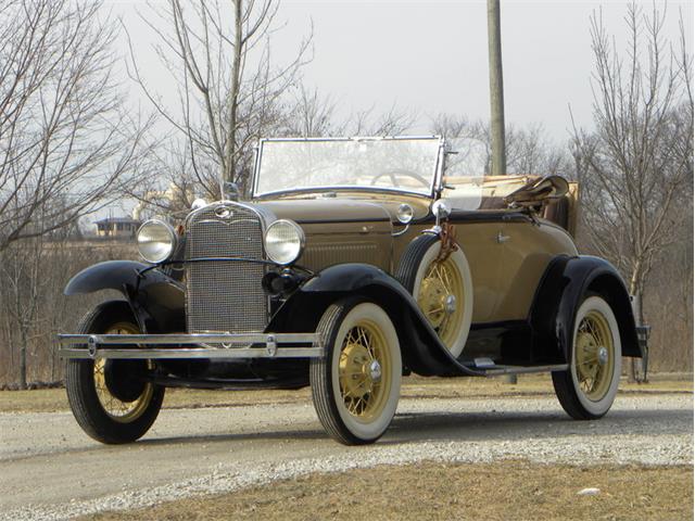 1931 Ford Model A Rumble Seat Deluxe Roadster (CC-948770) for sale in Volo, Illinois