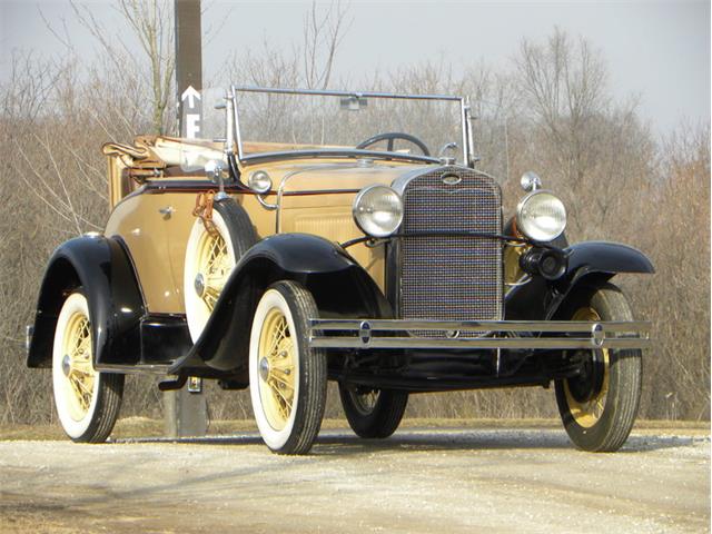 1931 Ford Model A Rumble Seat Deluxe Roadster (CC-948770) for sale in Volo, Illinois