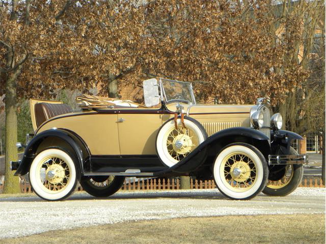 1931 Ford Model A Rumble Seat Deluxe Roadster (CC-948770) for sale in Volo, Illinois