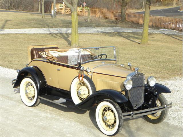 1931 Ford Model A Rumble Seat Deluxe Roadster (CC-948770) for sale in Volo, Illinois