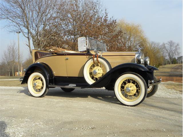 1931 Ford Model A Rumble Seat Deluxe Roadster (CC-948770) for sale in Volo, Illinois
