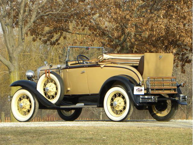 1931 Ford Model A Rumble Seat Deluxe Roadster (CC-948770) for sale in Volo, Illinois