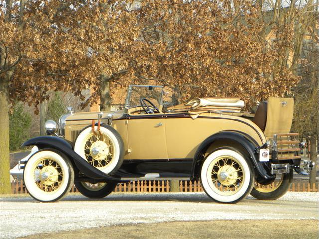 1931 Ford Model A Rumble Seat Deluxe Roadster (CC-948770) for sale in Volo, Illinois