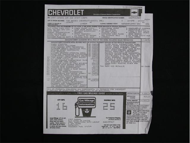 1987 Chevrolet Camaro IROC Z28 (CC-953107) for sale in Concord, North Carolina