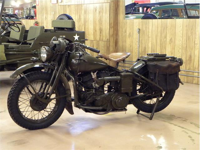 1942 Harley-Davidson WLA Army Issue Motorcycle (CC-953118) for sale in Volo, Illinois