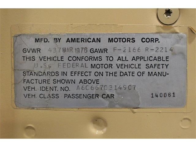 1976 AMC Pacer (CC-955406) for sale in Kentwood, Michigan